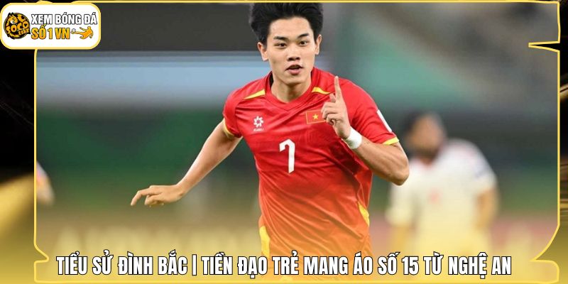 Tiểu Sử Đình Bắc | Tiền Đạo Trẻ Mang Áo Số 15 Từ Nghệ An 1 Tiểu Sử Đình Bắc | Tiền Đạo Trẻ Mang Áo Số 15 Từ Nghệ An